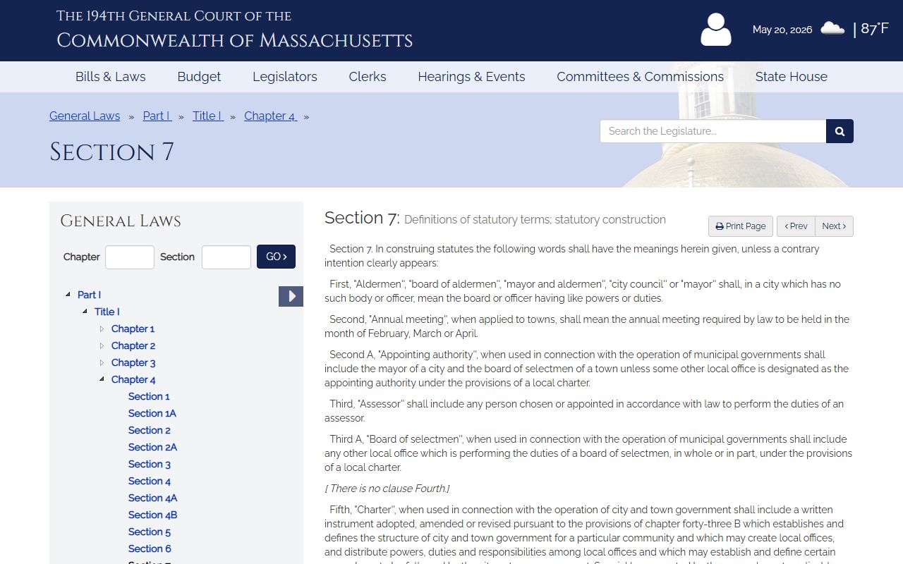 M.G.L. c. 4 Section 7 public records exemptions for Bristol County records